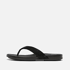 Sparkly Flip Flops Glitter Dressy Flip Flops FitFlop UK