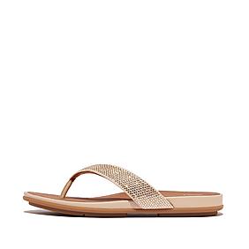 Women's Gracie Leather Flip-Flops