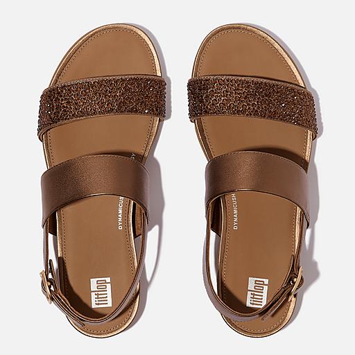 サンダル・ミュール Graccie Leather Back-Strap Sandals for Women Women's Gracie Leather Back-Strap-Sandals | FitFlop US