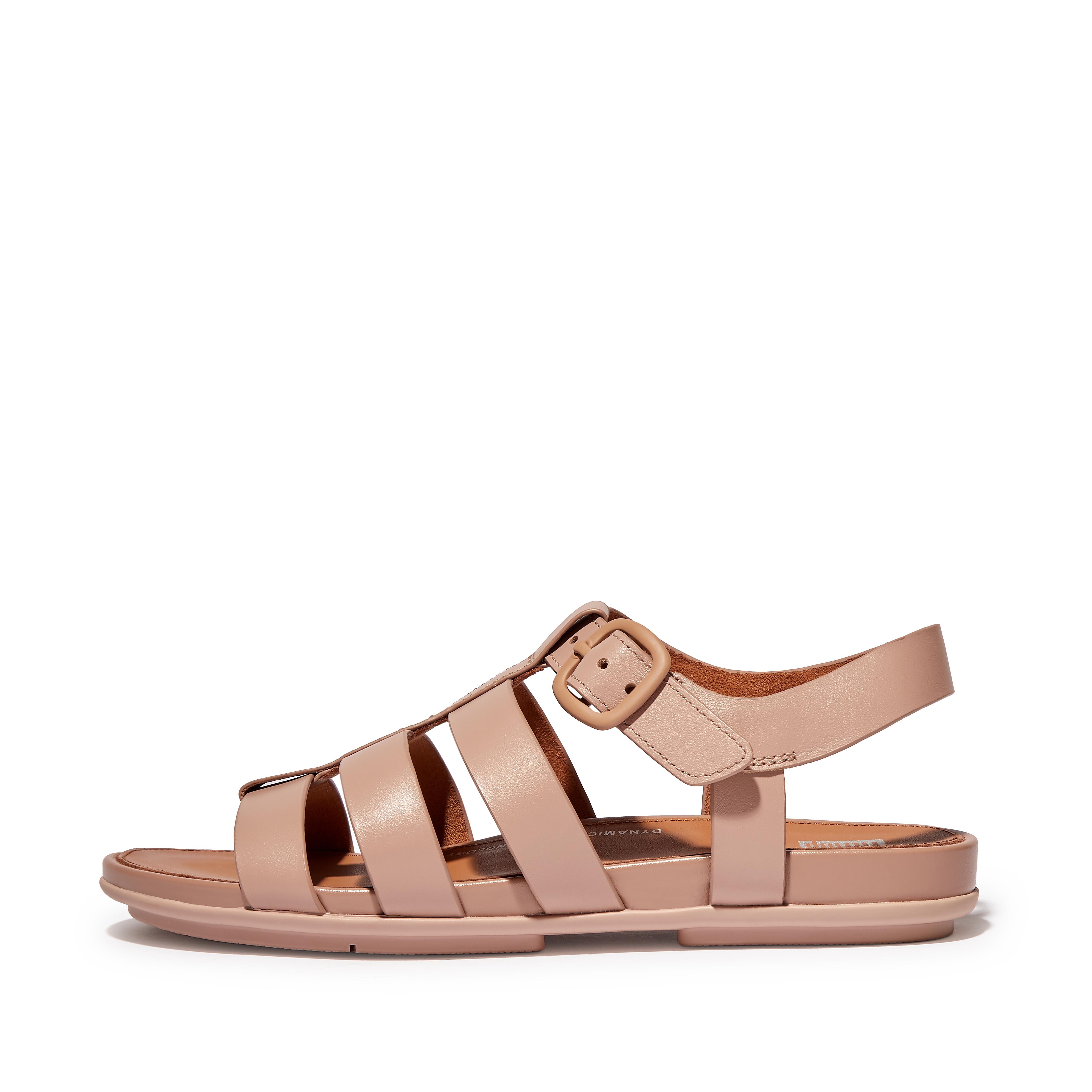 Women's Gracie Leather Toe-Post Sandals