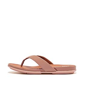 Women's Kona Flip Nostalgia Rose/Plaza Taupe Leather Flip-Flop