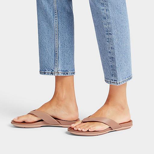 Women's Gracie Leather Flip-Flops | FitFlop US