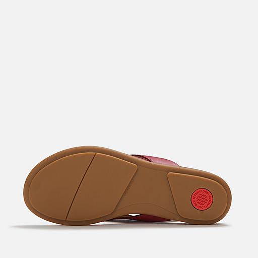 【新品未使用】フィットフロップ ミュール US6 23cm Gracie 革靴 Women's Gracie Flower Leather Flip-Flops | FitFlop US