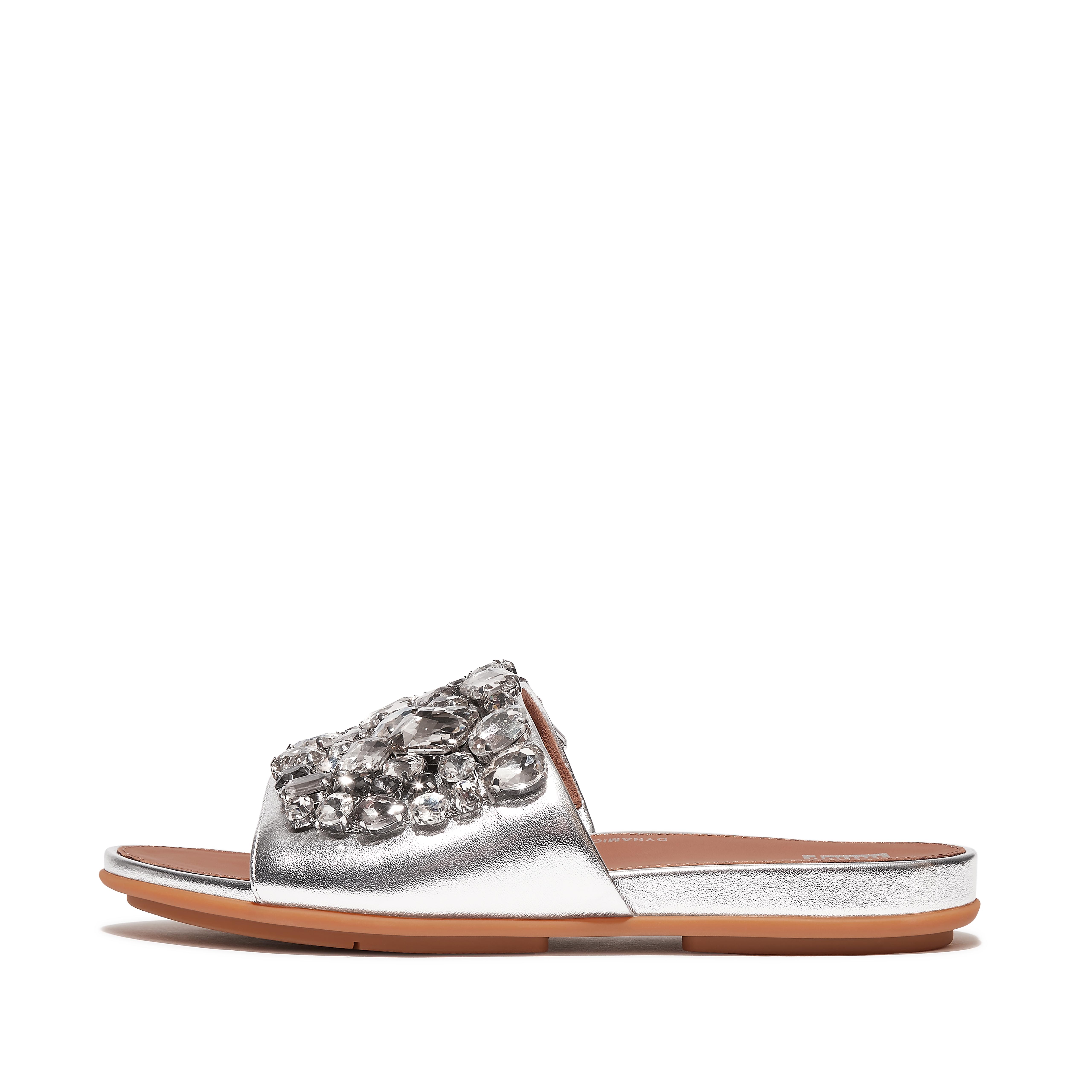 Women's Gracie Leather Slides | FitFlop US