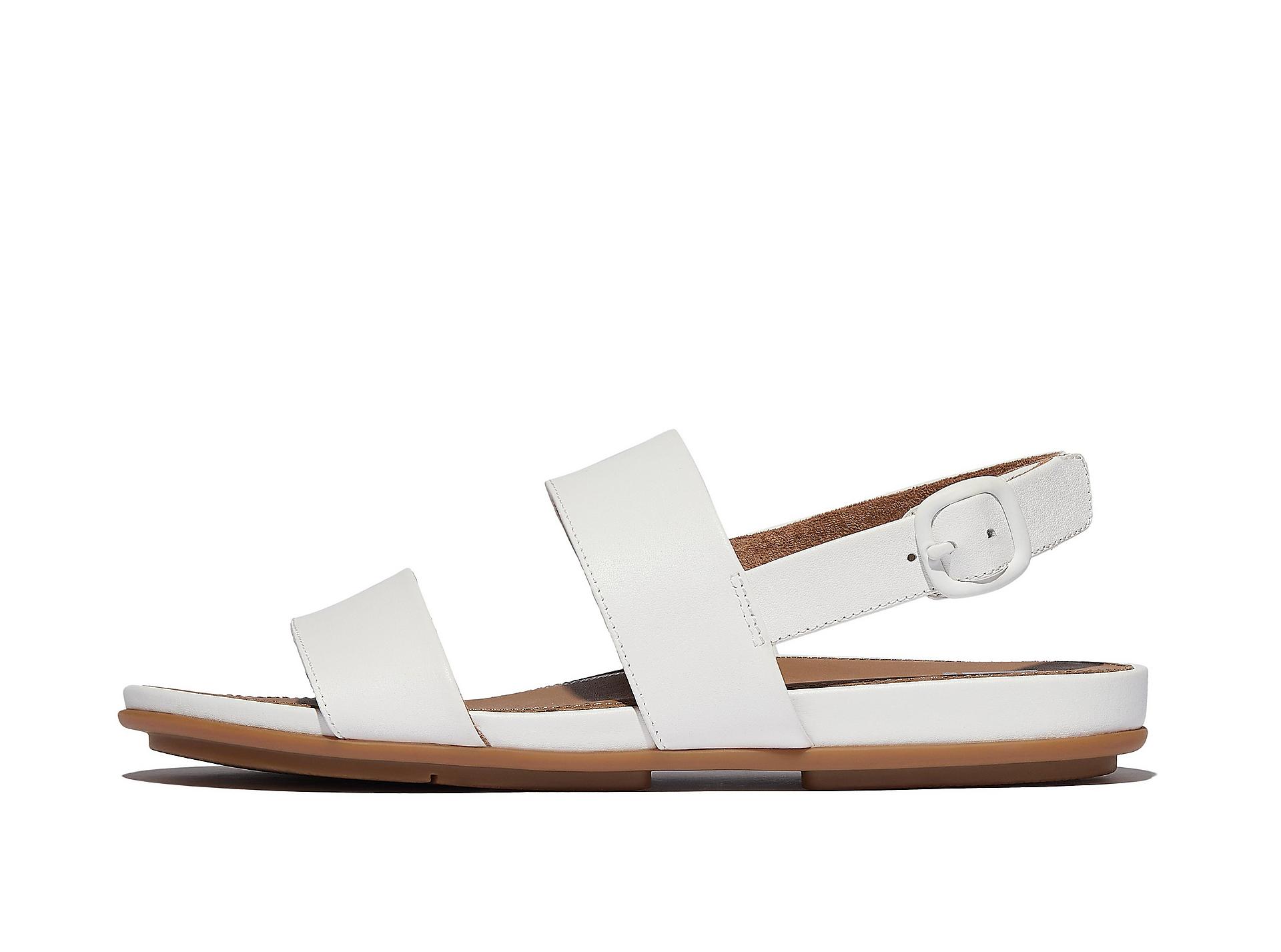 GRACIE Leather Back-Strap Sandals
