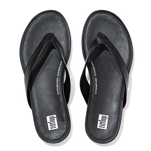 Women's Gracie Leather Flip-Flops | FitFlop CA