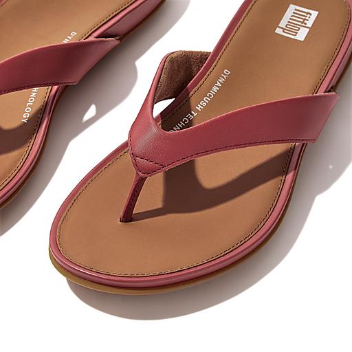 Women's Gracie Leather Flip-Flops