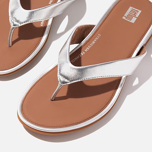 【MODERNIF】Leather flip flops Gianluca - Handmade Men's Dark Brown Leather Manmade