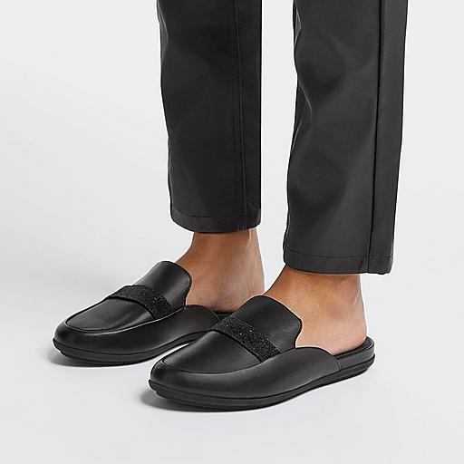 【新品未使用】フィットフロップ ミュール US6 23cm Gracie 革靴 Women's Gracie Leather-Microfibre Mules | FitFlop US