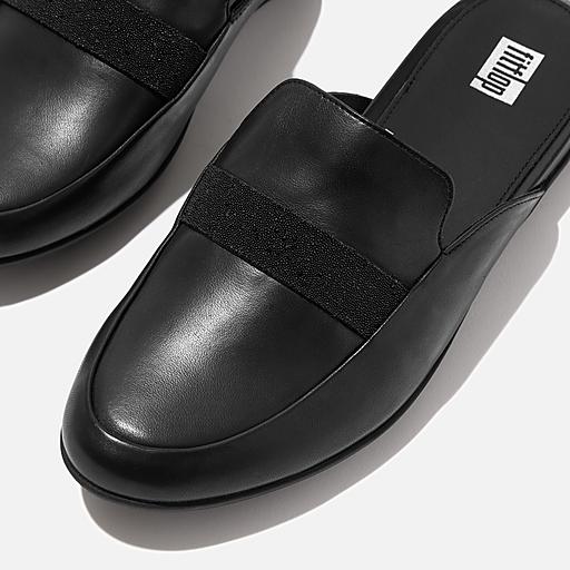 Women's Gracie Leather-Microfibre Mules | FitFlop US