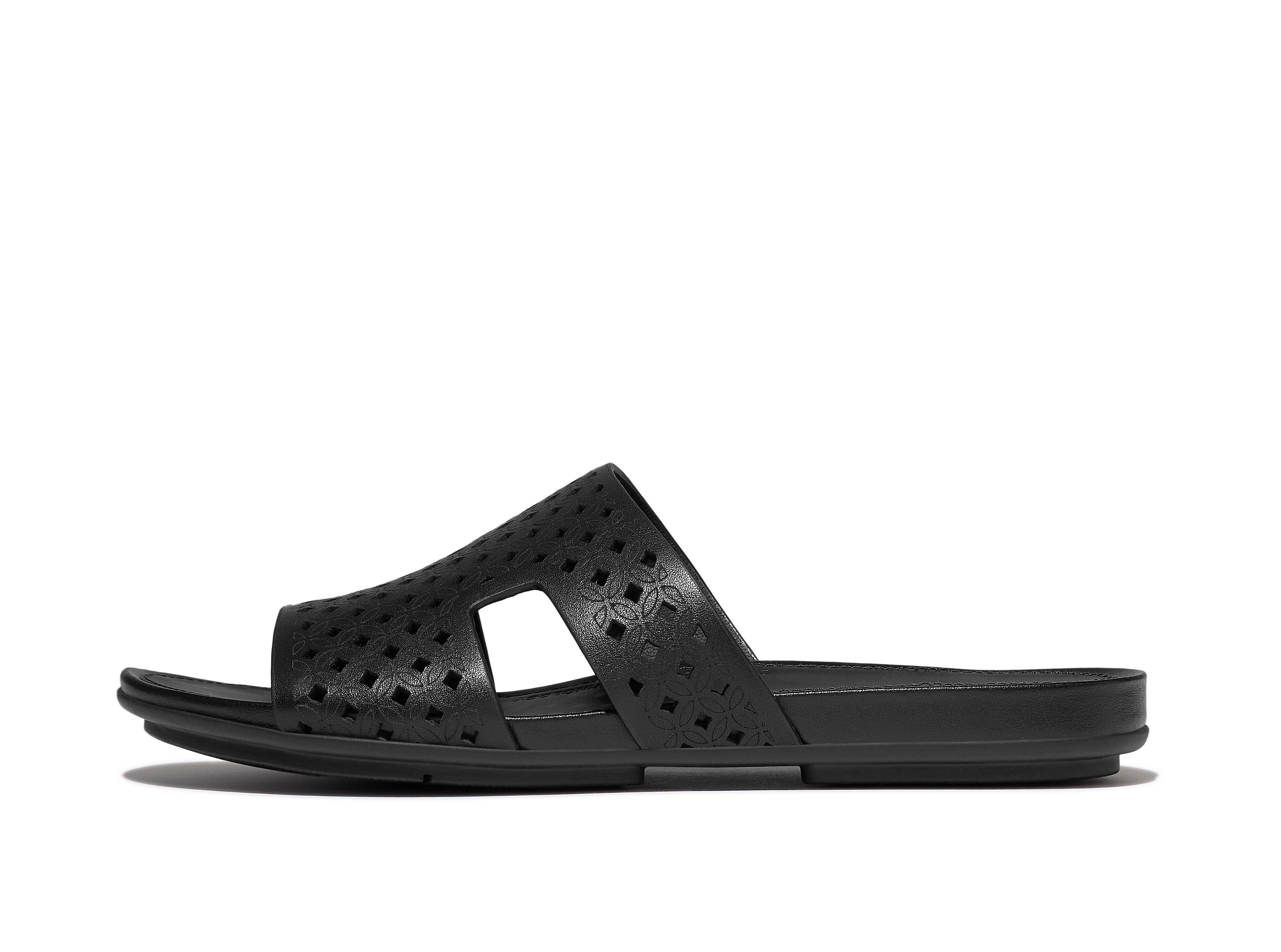 SOLAY Mixed-Crystal Toe-Post Sandals