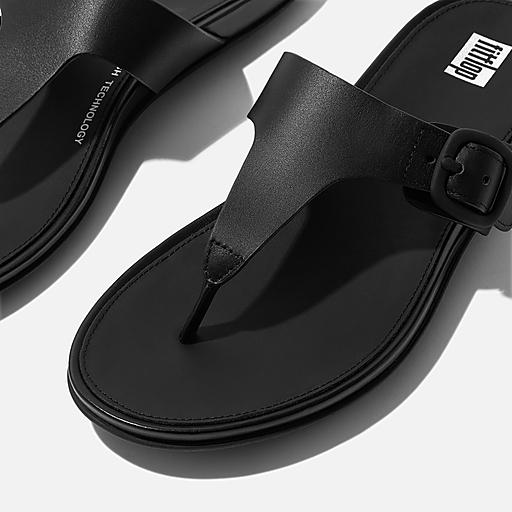 Women's Gracie Leather Toe-Post Sandals | FitFlop US