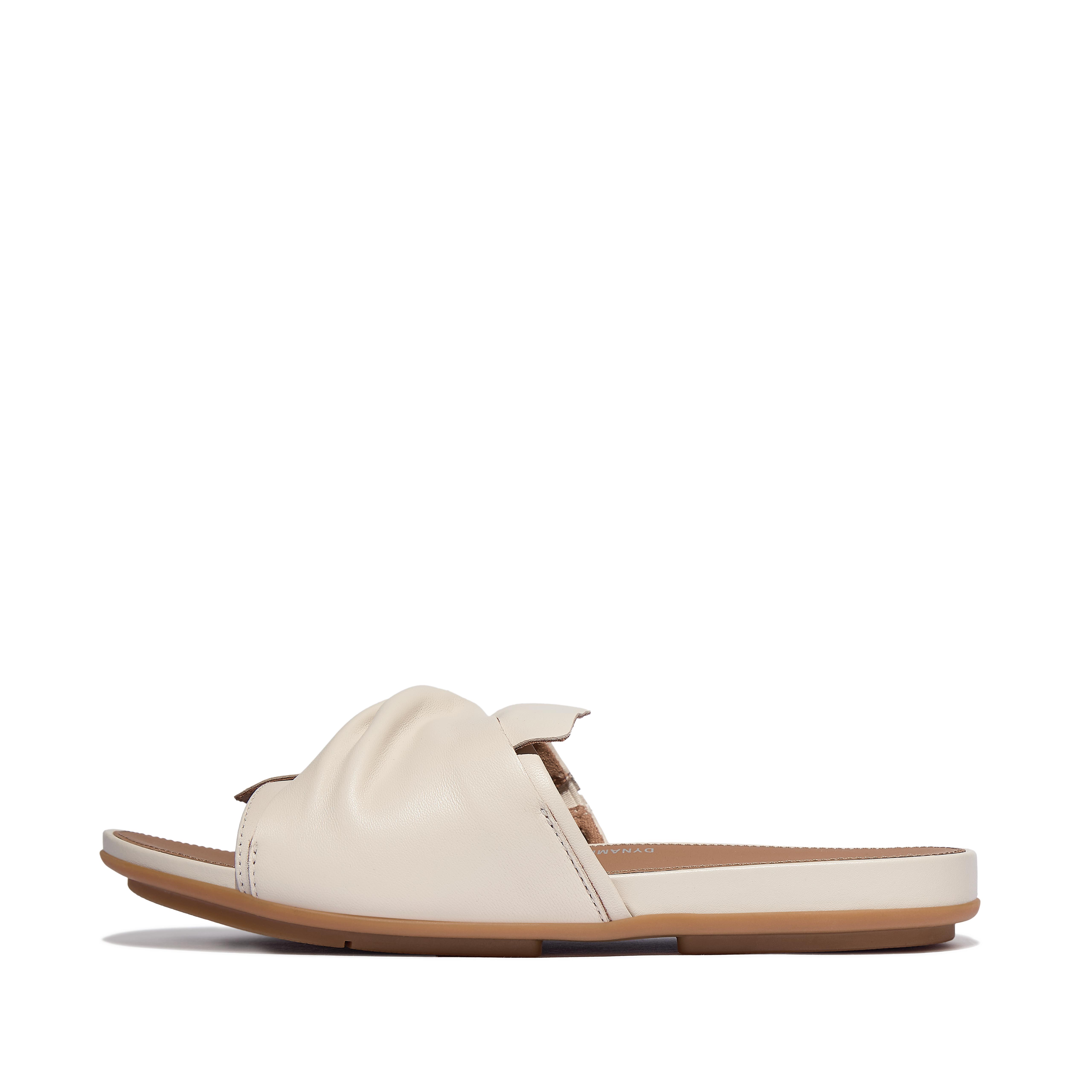 Women's Gracie Leather Slides | FitFlop US