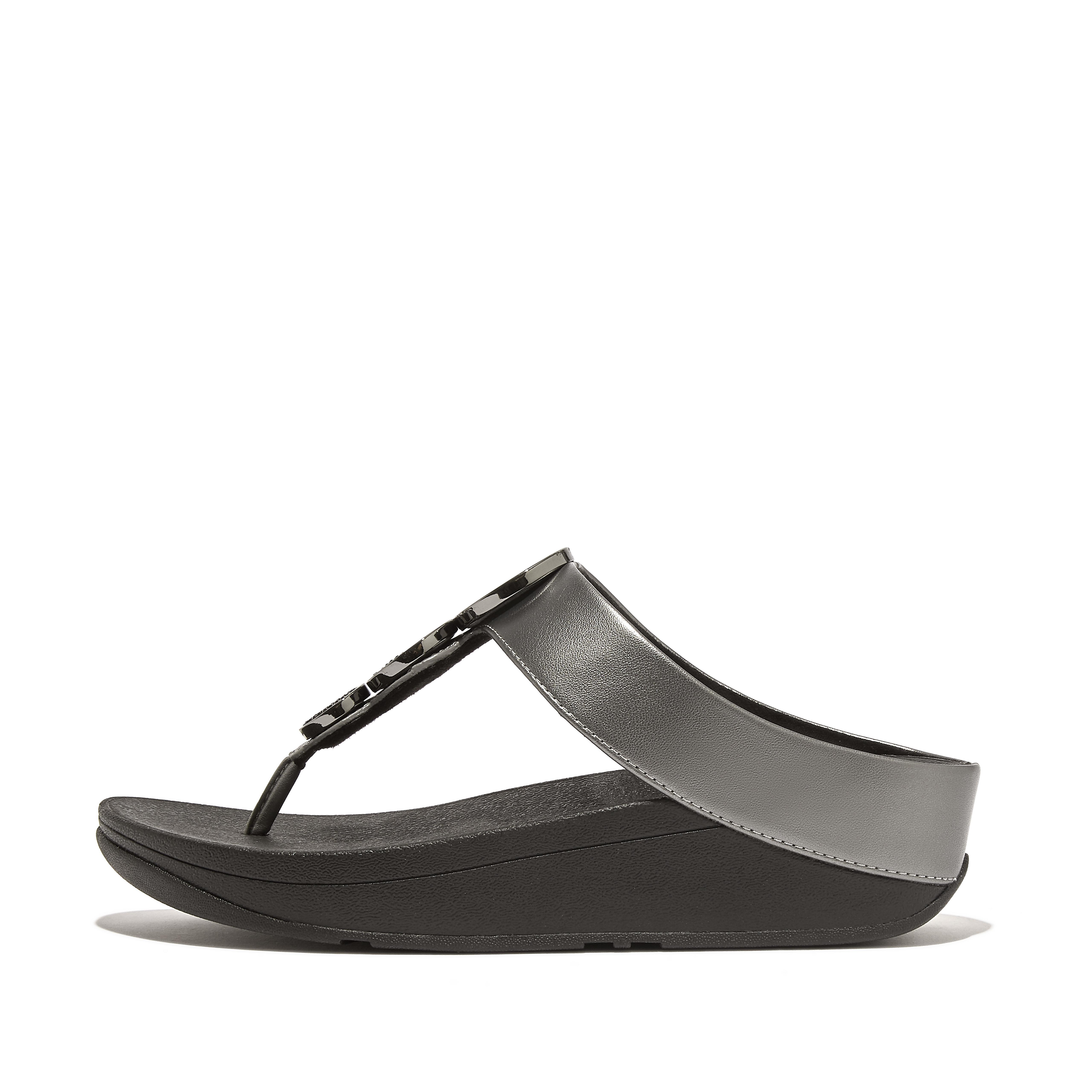 Halo Faux Leather Toe Posts UK