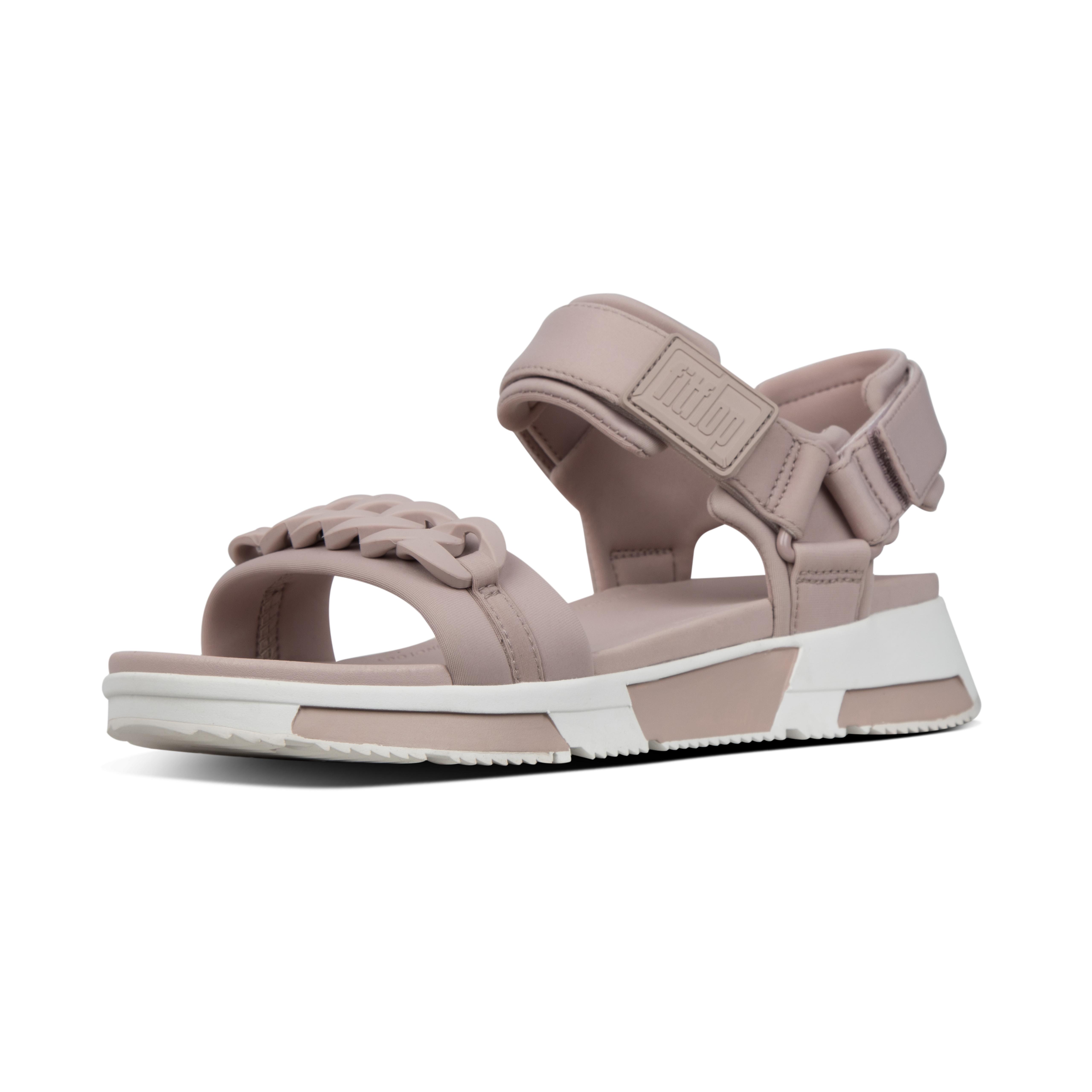 two strap sandals with backstrap