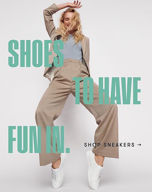 Shoes to have fun in. Shop Sneakers