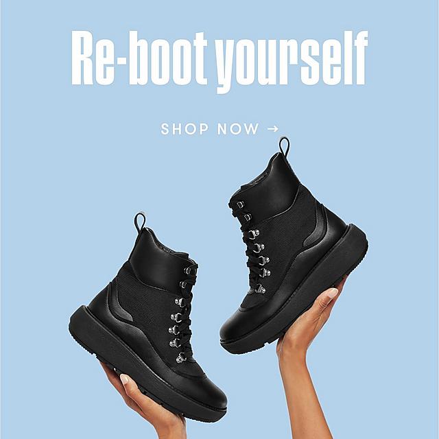 Re-boot yourself. Shop Now