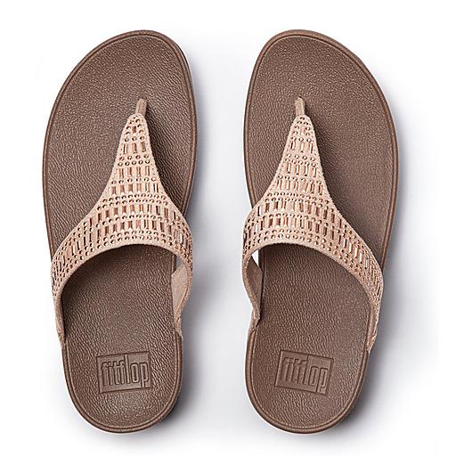 Women s INCASTONE Microfibre Toe Post Sandals FitFlop UK