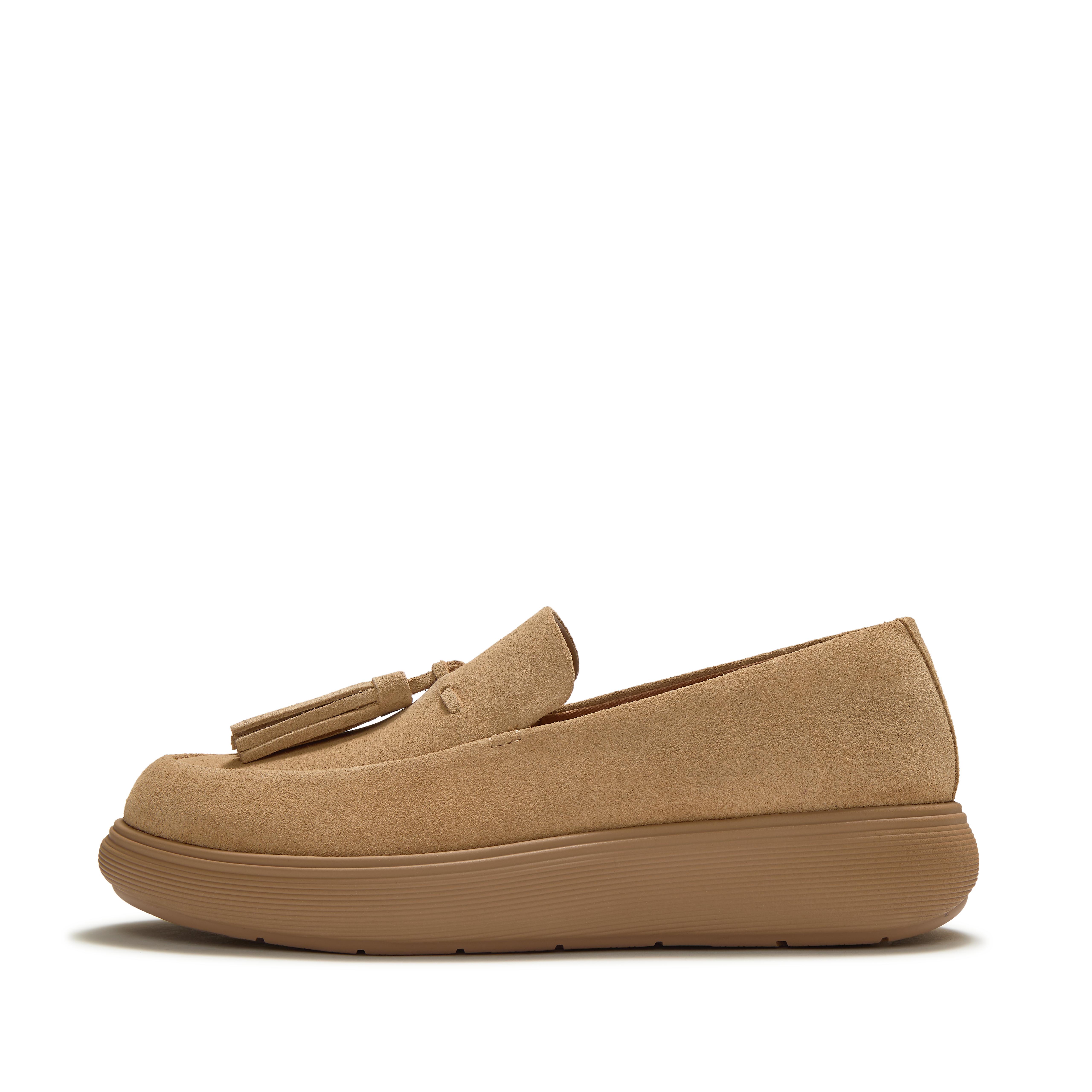 iQ-COMFF Suede Tassel Loafers