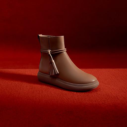 Women's Iq-Comff Tassel Leather Boots | FitFlop US