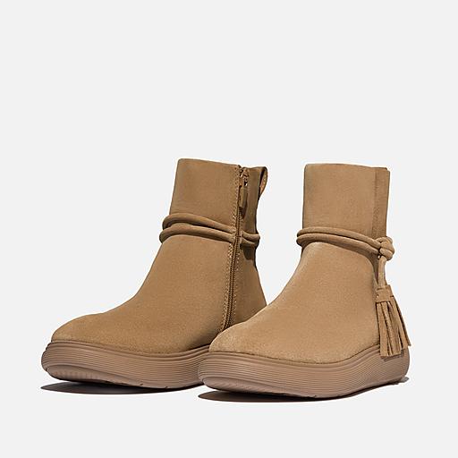 Women's Iq-Comff Tassel Suede Boots | FitFlop US