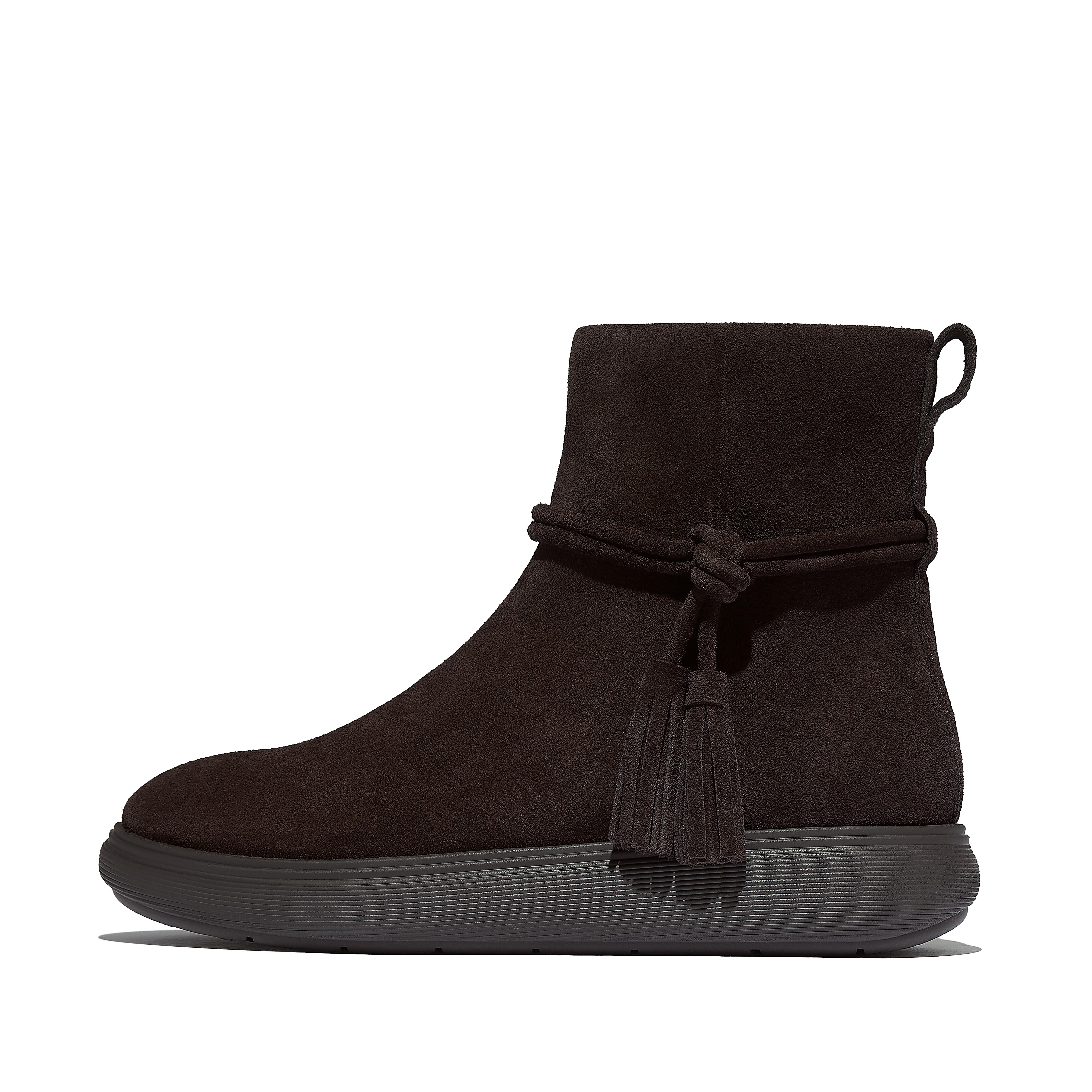 Women's Iq-Comff Tassel Suede Boots | FitFlop US