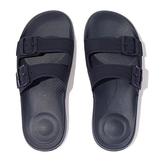 Women's Iqushion Rubber Slides | FitFlop US