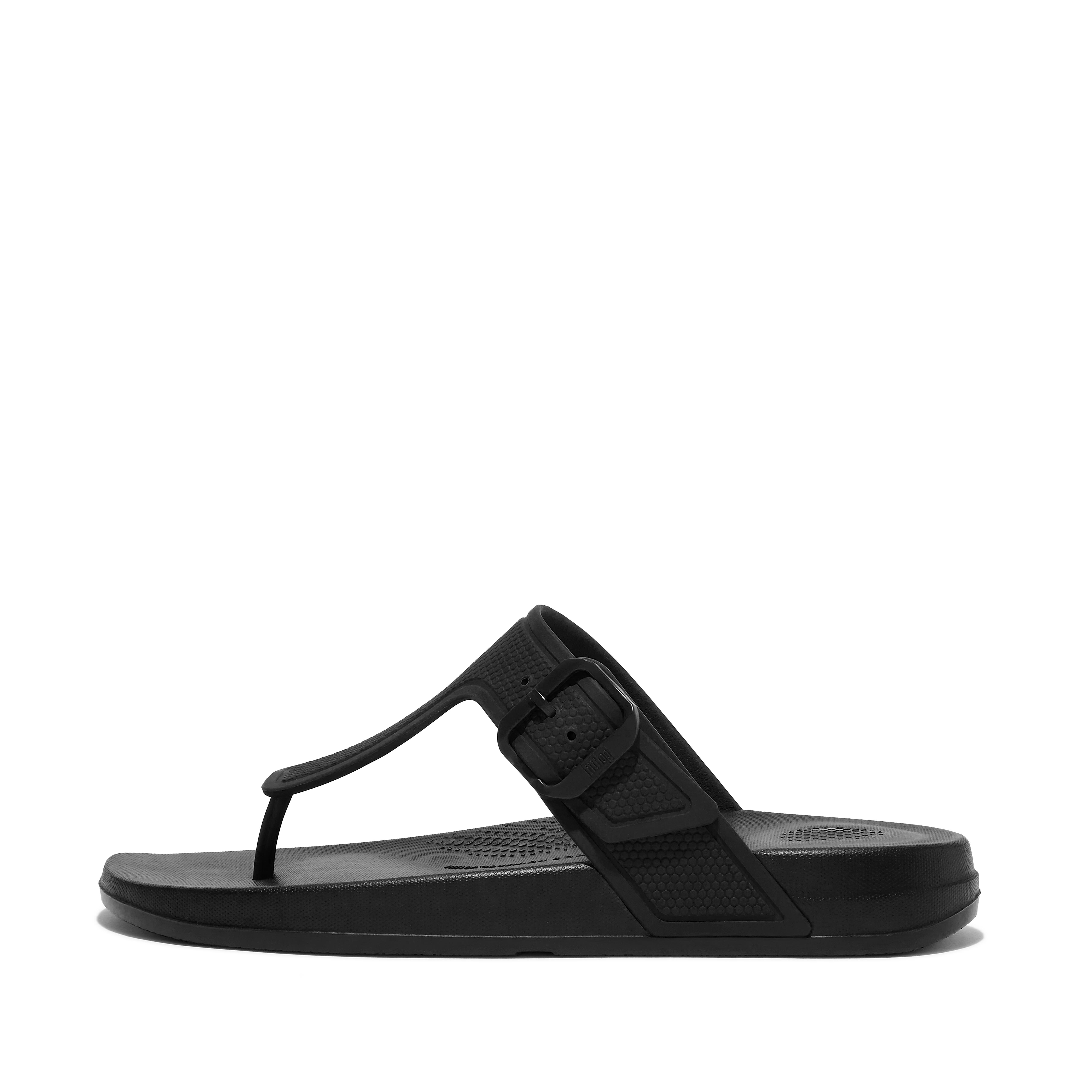 Women's iQushion Adjustable Buckle Flip-Flops