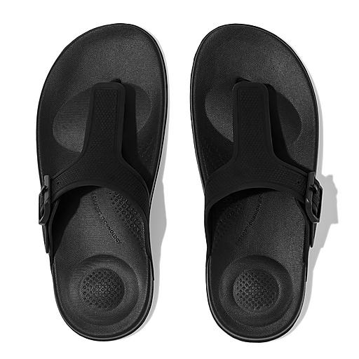 Women's iQushion Adjustable Buckle Flip-Flops