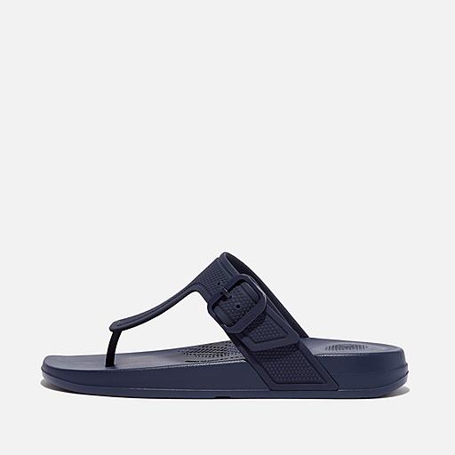 Women s iQushion Adjustable Buckle Flip Flops FitFlop UK