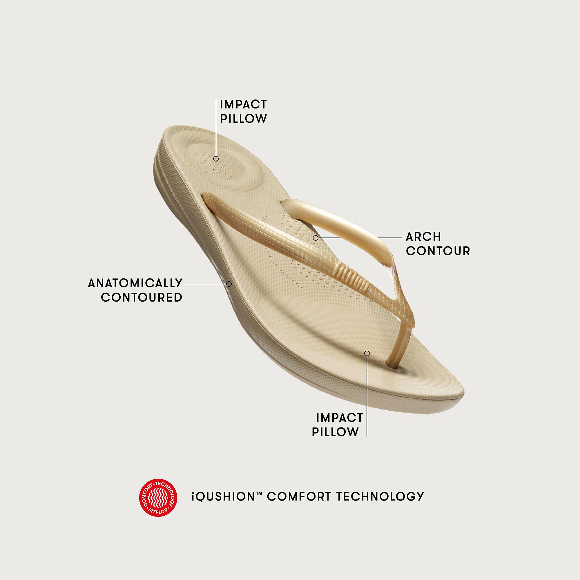 ergonomic flip flops