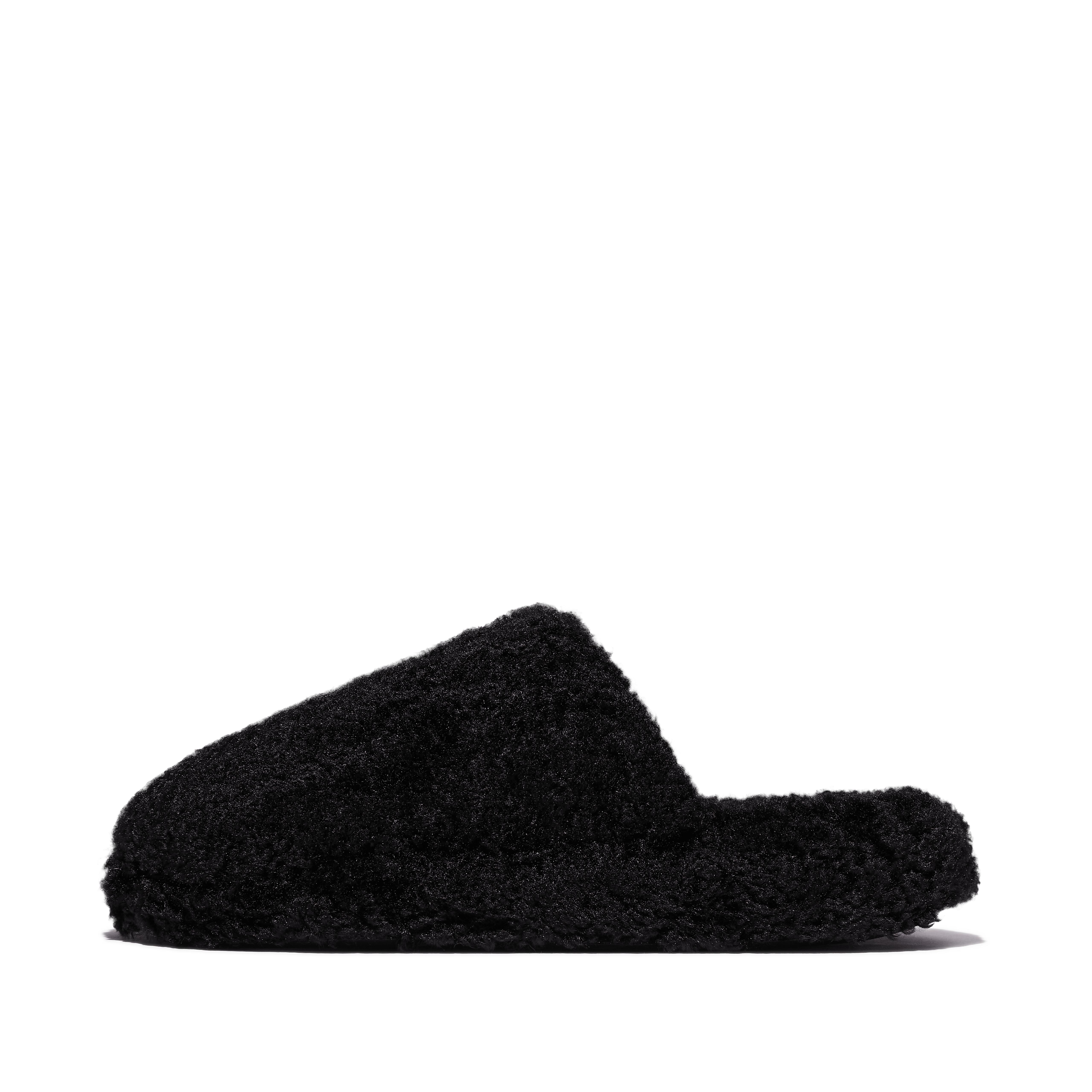 Women IQUSHION D-LUXE Padded Teddy Slipper Mules, Full Price