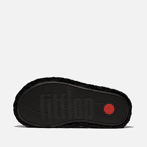 Women's Iqushion Padded Faux-Shearling Mules | FitFlop US