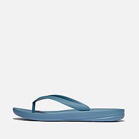 FitFlop® iQushion D-Luxe Padded Leather Flip-Flop - 21887729