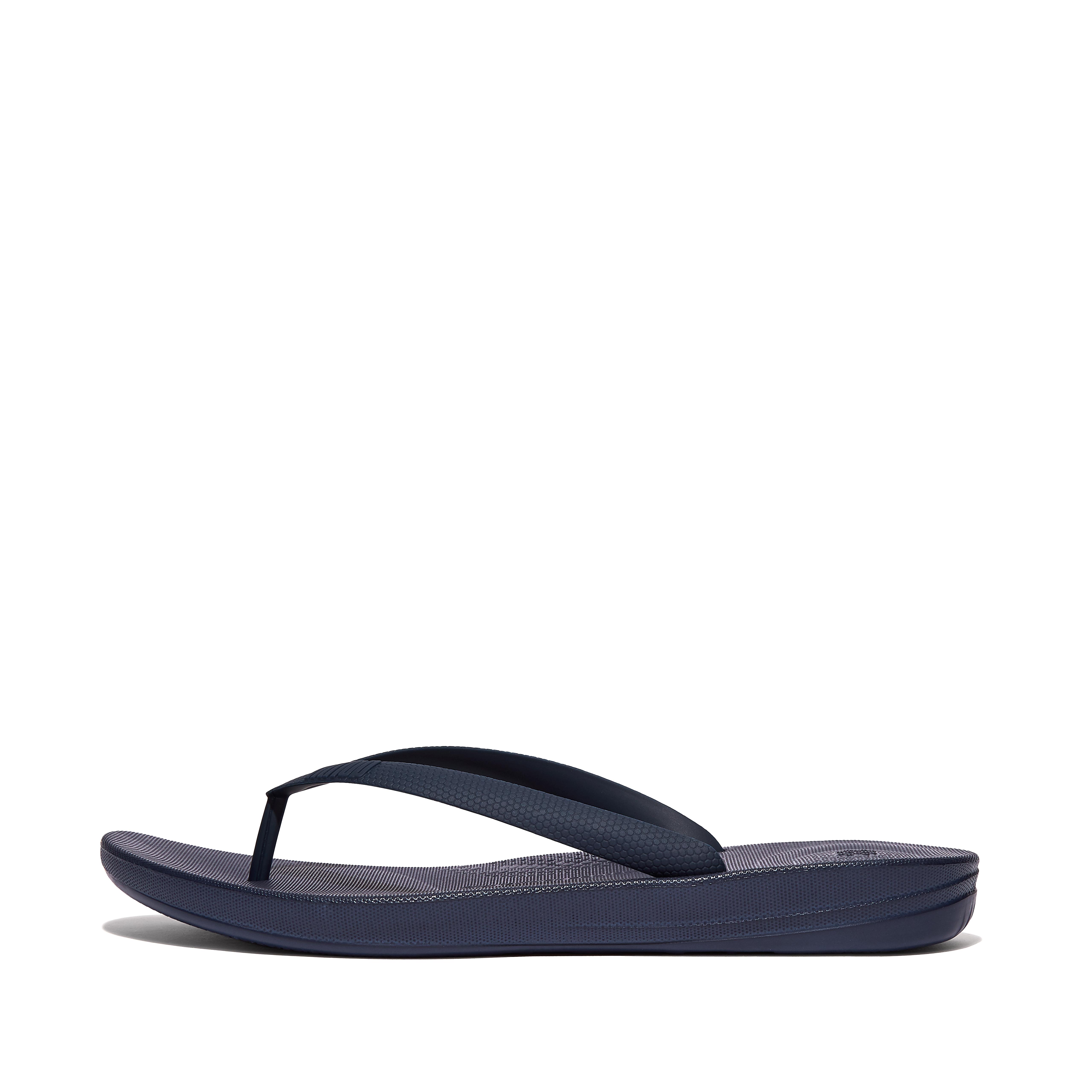 iQUSHION Mens Ergonomic Flip-Flops Rubber, Full Price