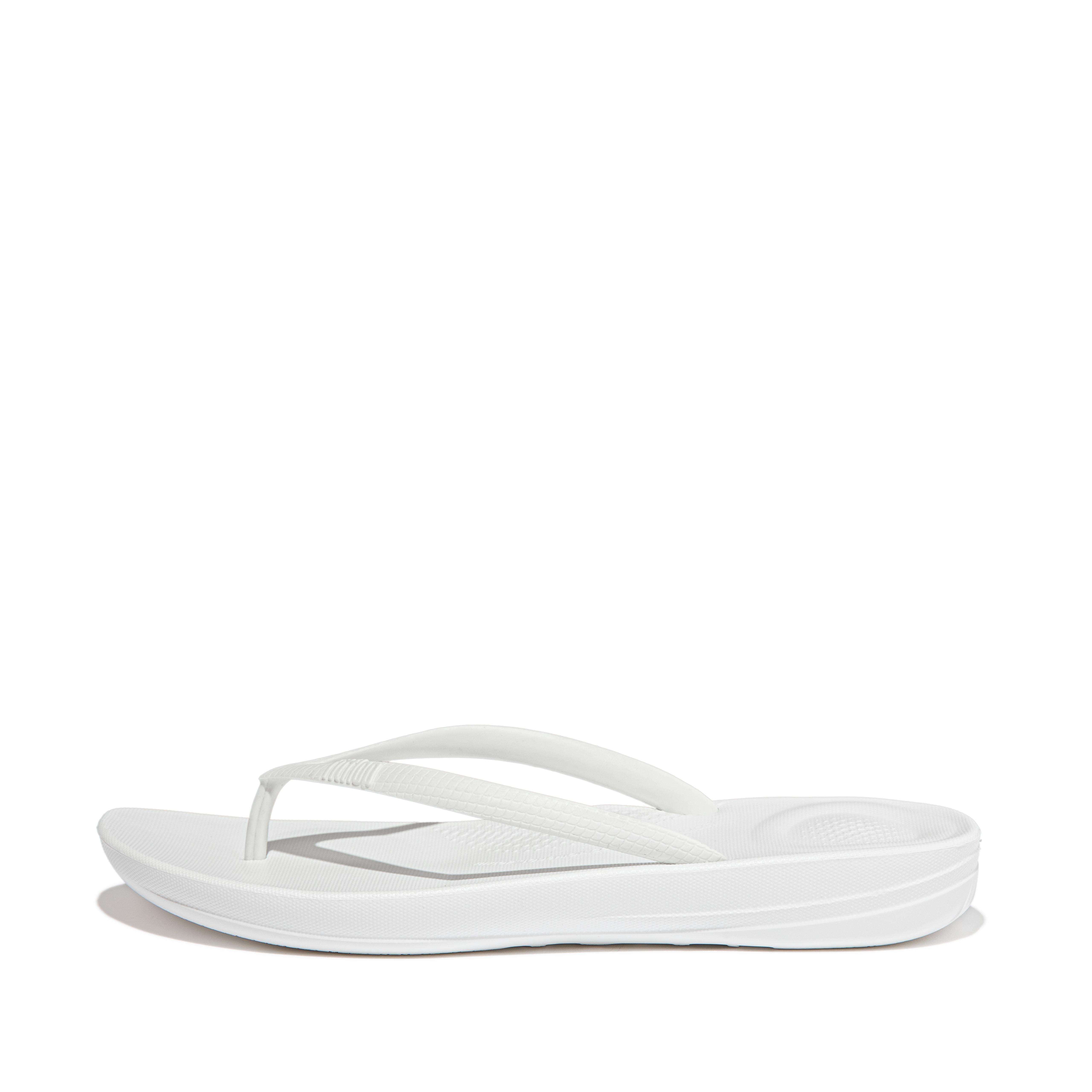 white fitflops