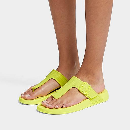 Women s Iqushion Rubber Tpu Flip Flops FitFlop CA