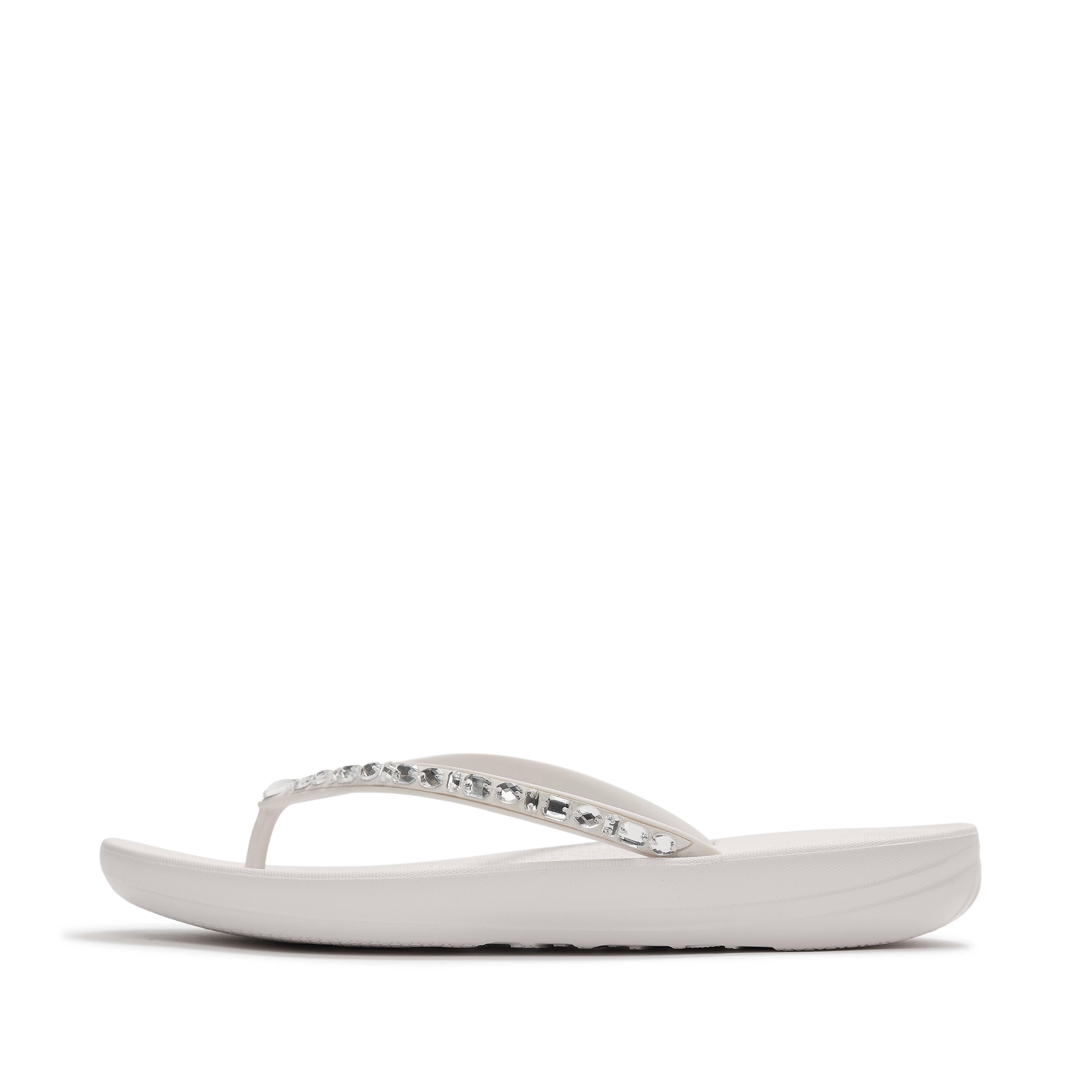 Iqushion Multi-Crystal Ergonomic Flip-Flops