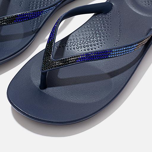 FitFlop iQushion Ombre Sparkle Flip Flop
