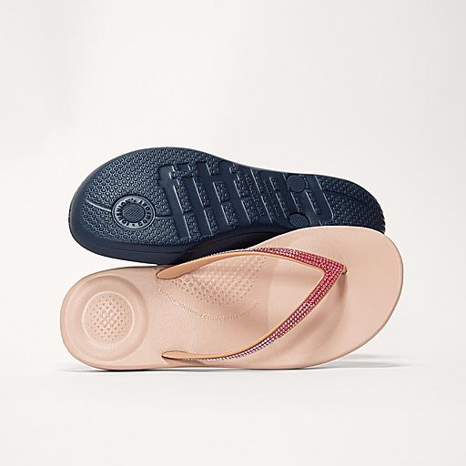 Women's Iqushion Ombré Rubber Flip-Flops | FitFlop US Women's Iqushion Ombré Rubber Flip-Flops | FitFlop US