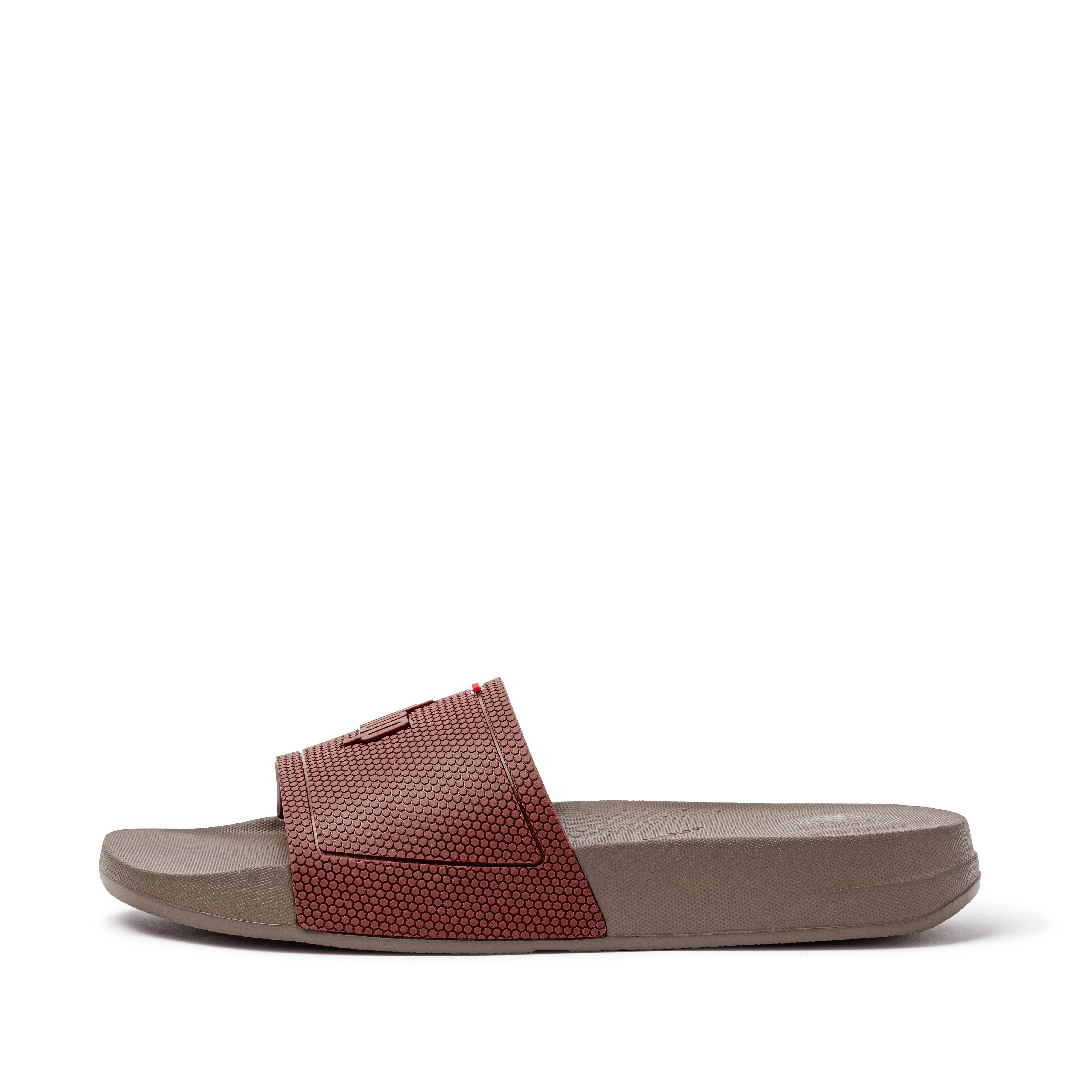 Men s Iqushion Rubber Slides FitFlop CA