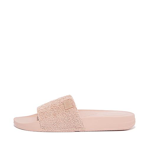 Towelling store slipper thongs