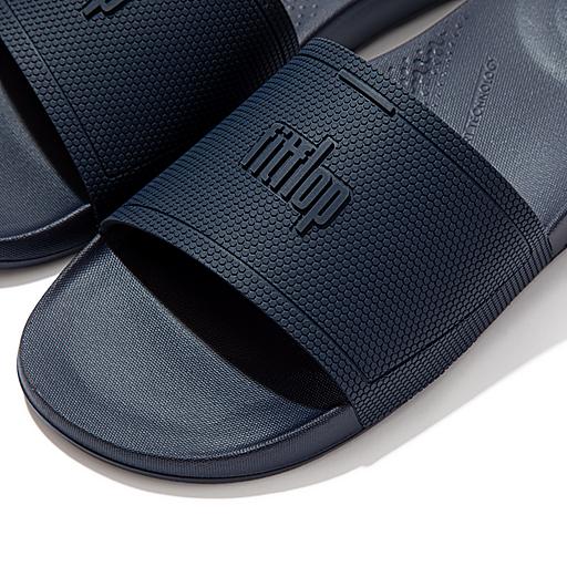 Mens best sale blue slides