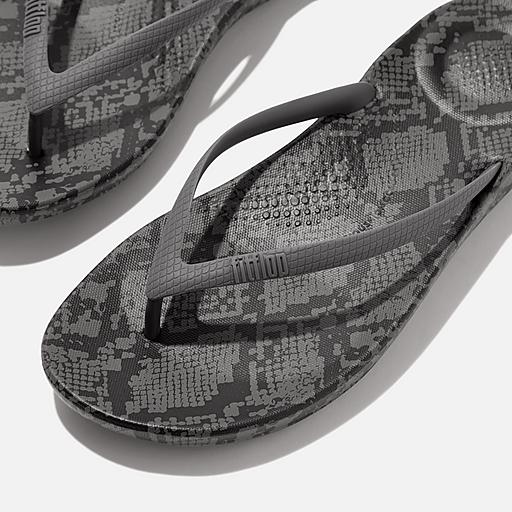 Snake flip flops on sale