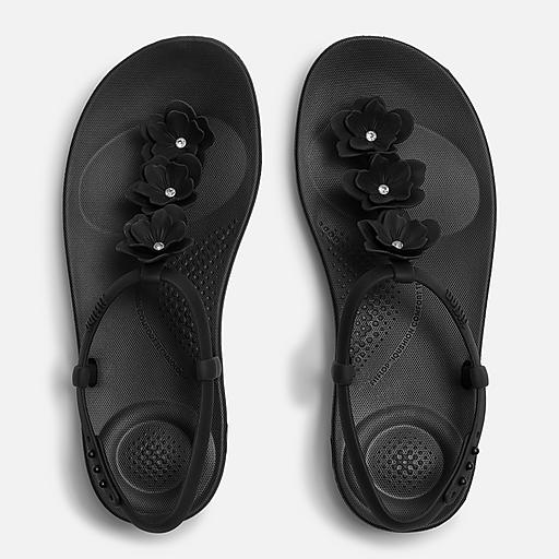 Women's Iqushion Splash Rubber Flip-Flop-Back-Straps | FitFlop US