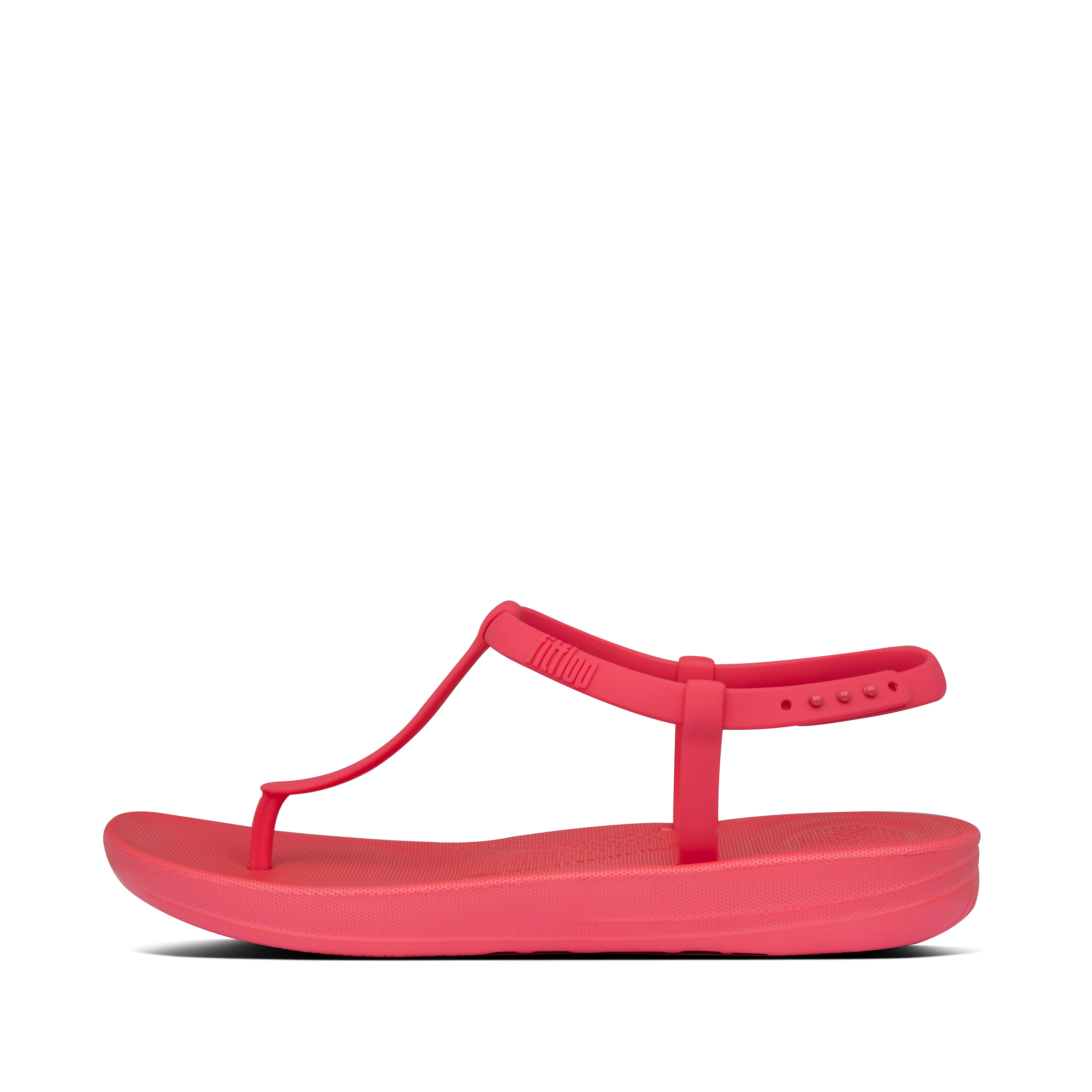 Rubber flip flops hot sale with back strap