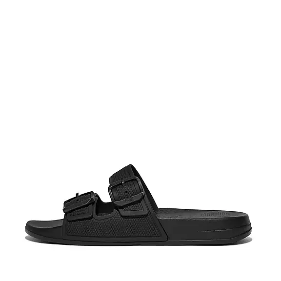 Two-Bar Buckle Slides Fitflops