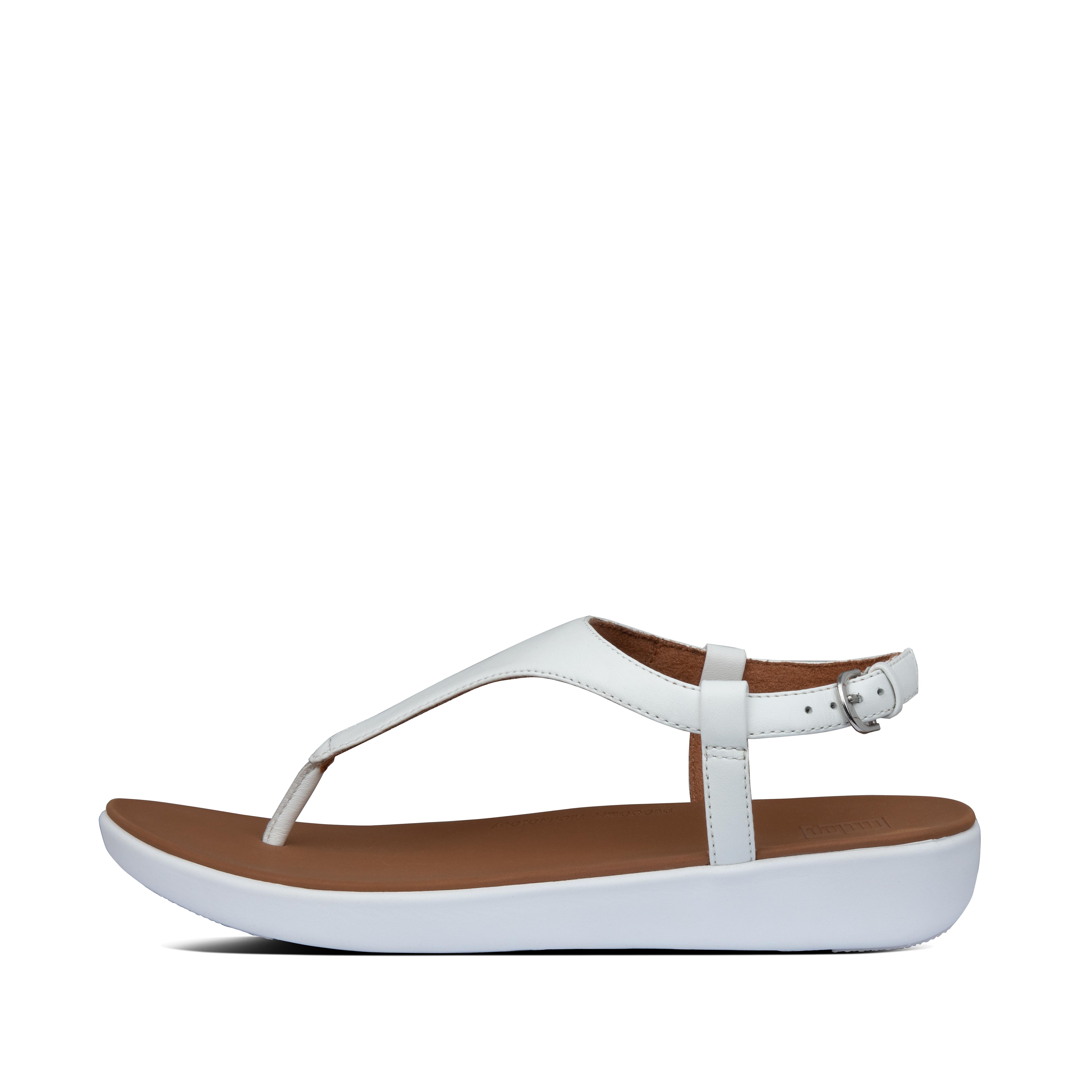 fitflop sandals white
