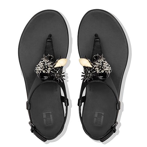 Women s Lainey Faux Leather Back Strap Sandals FitFlop EU