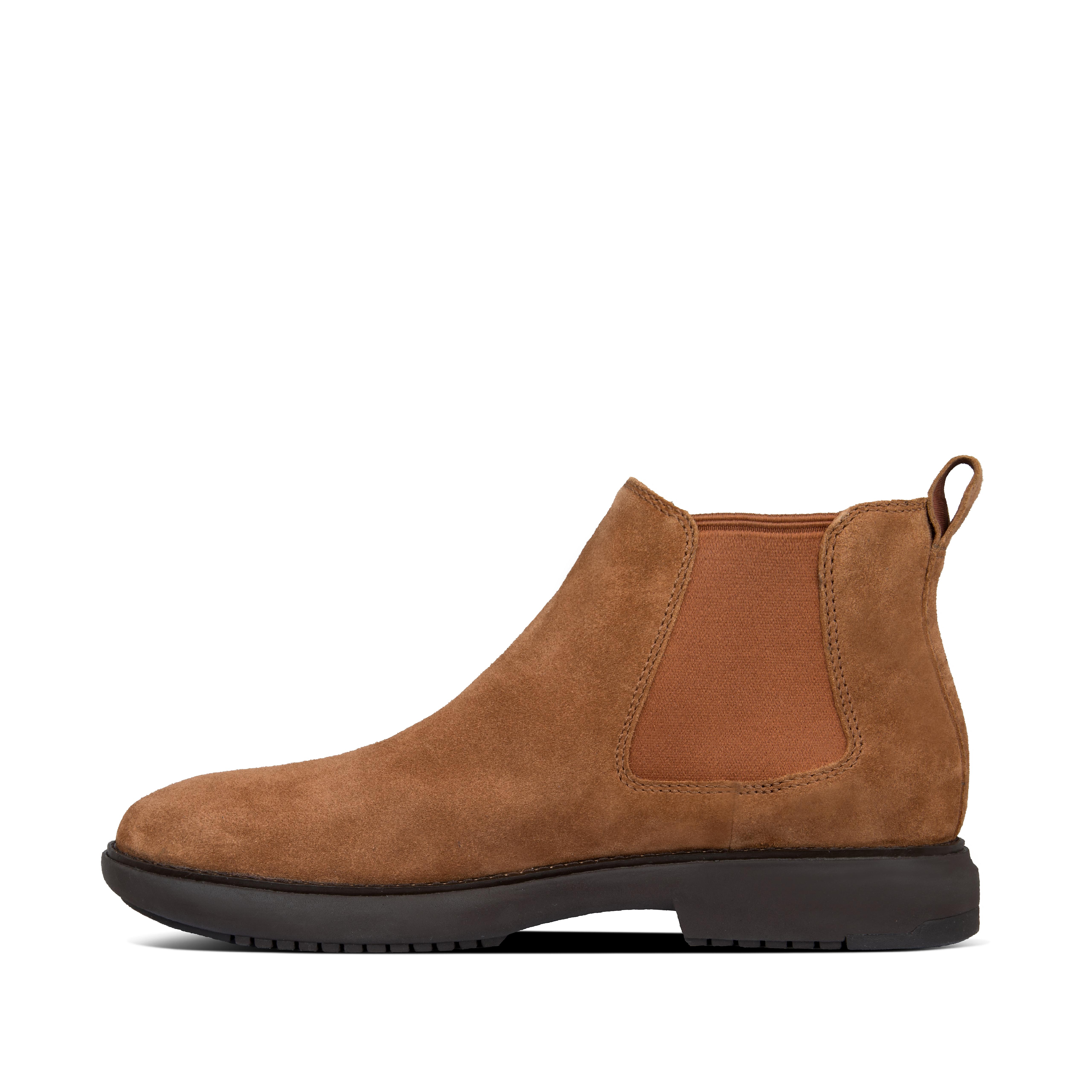 dark tan chelsea boots mens